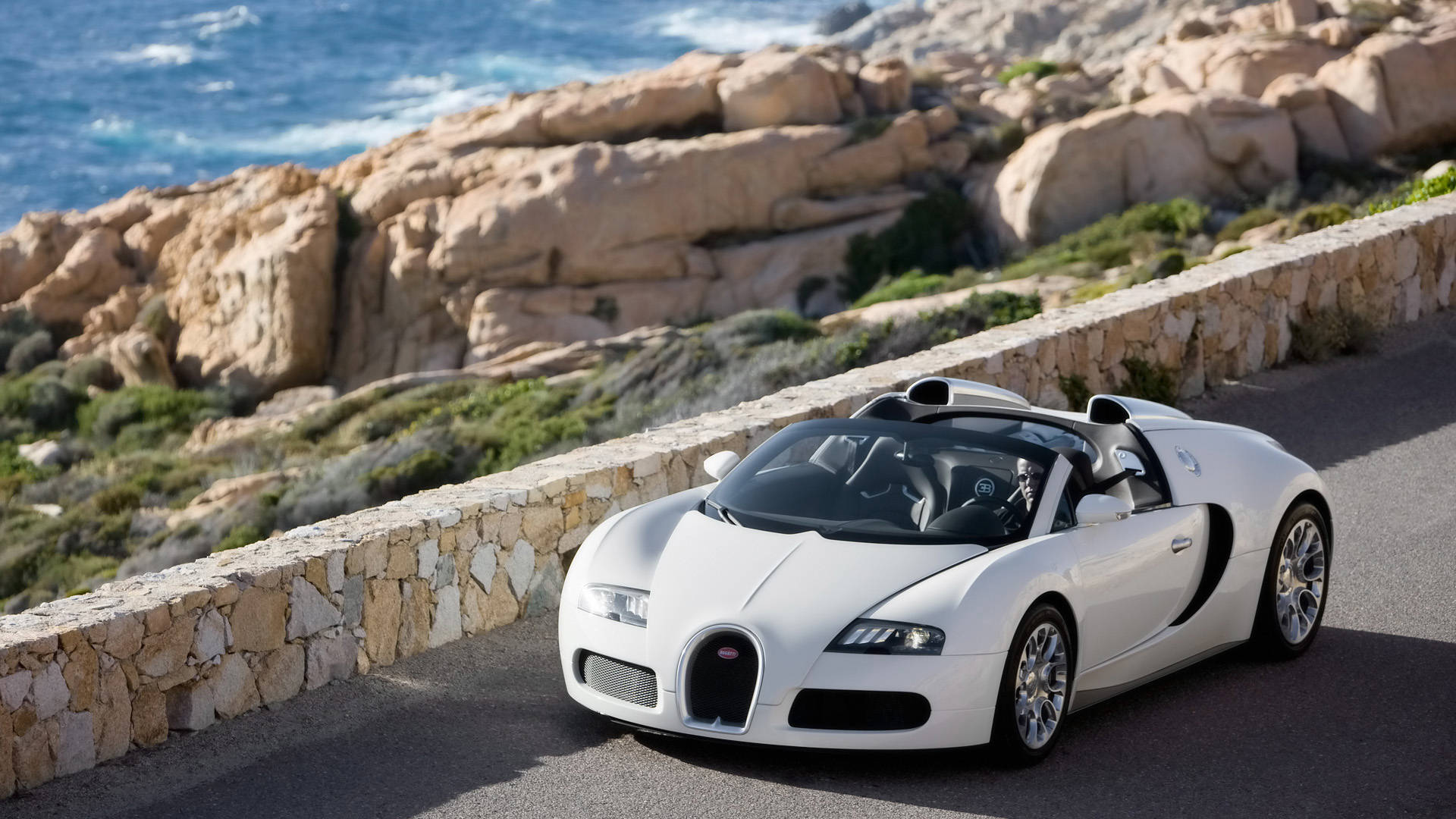 Cool Bugatti Veyron White Background