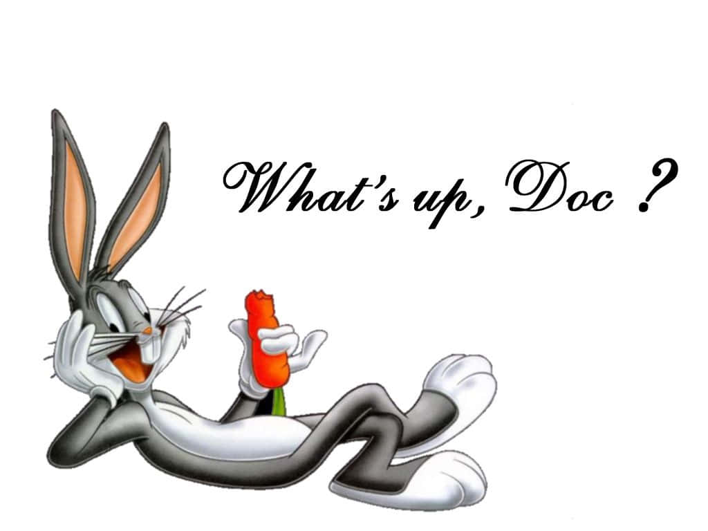 Cool Bugs Bunny Asking Background