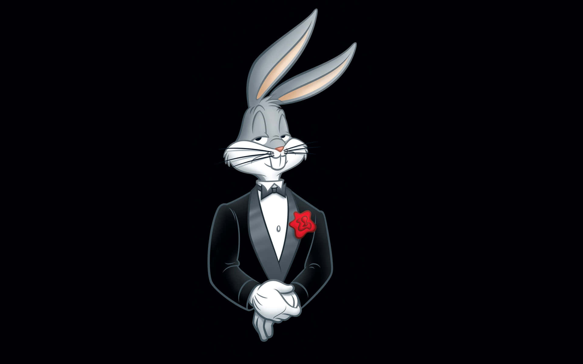 Cool Bugs Bunny In Tuxedo Background