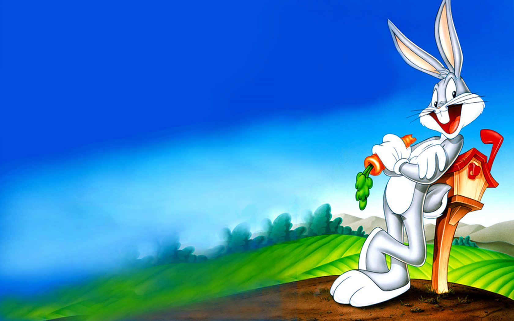 Cool Bugs Bunny Post Mail Background