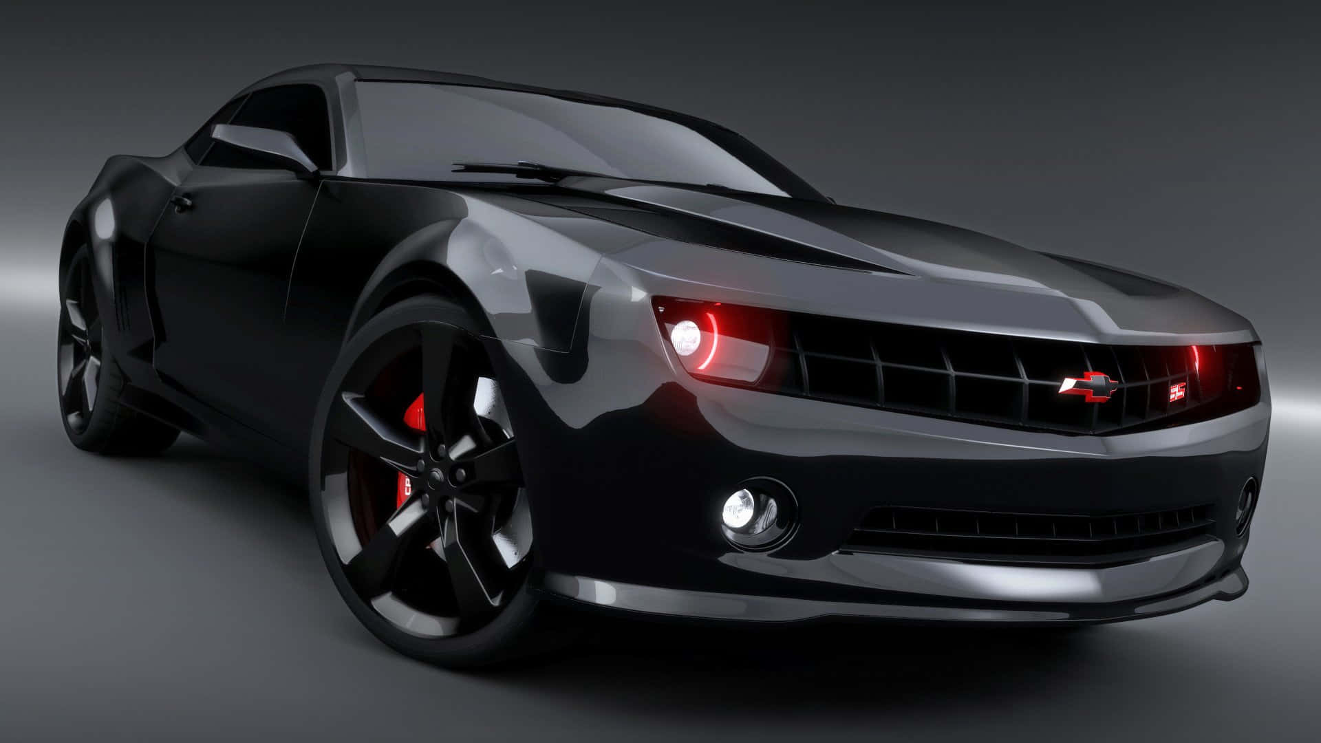 Cool Camaro Taking Its Selfie Background