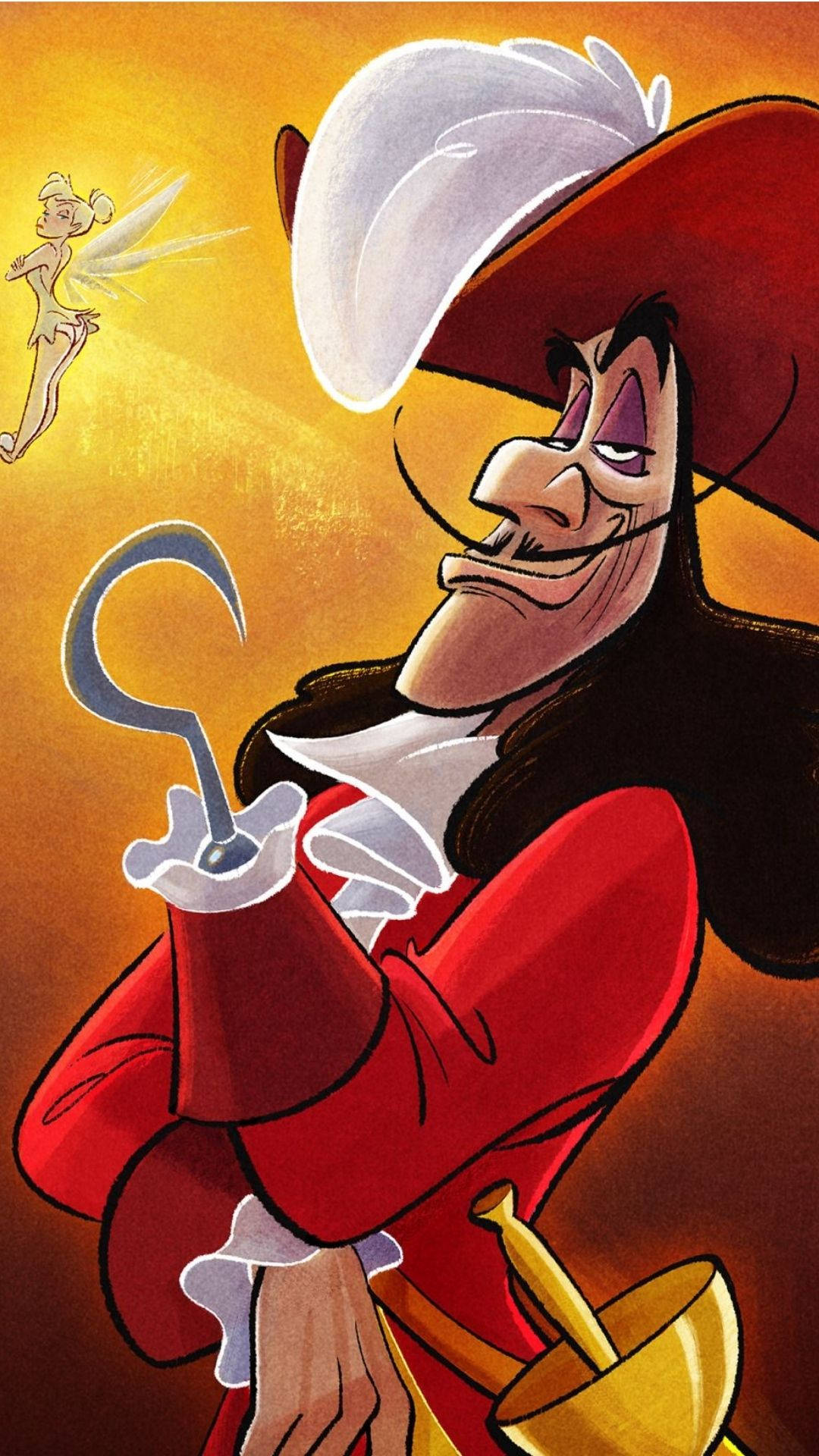 Cool Captain Hook Background