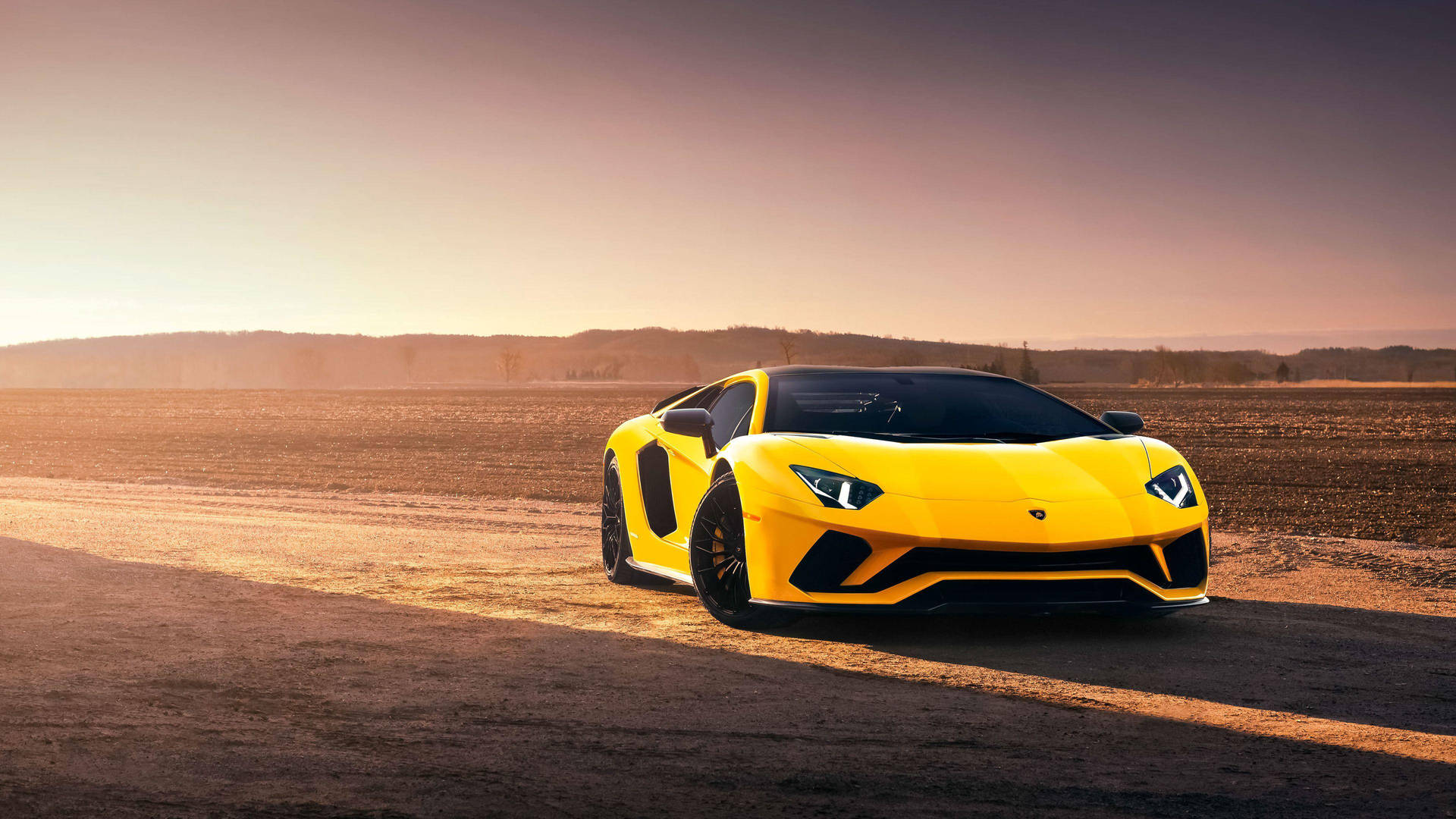 Cool Cars: Yellow Slim Lamborghini