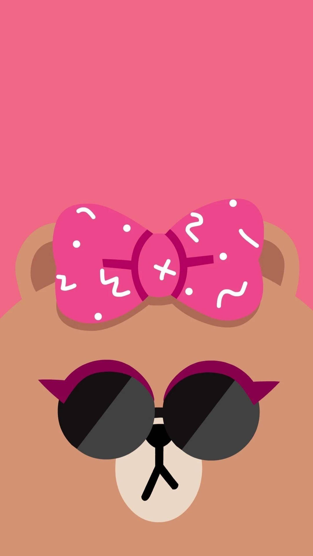 Cool Choco Korean Bear Background