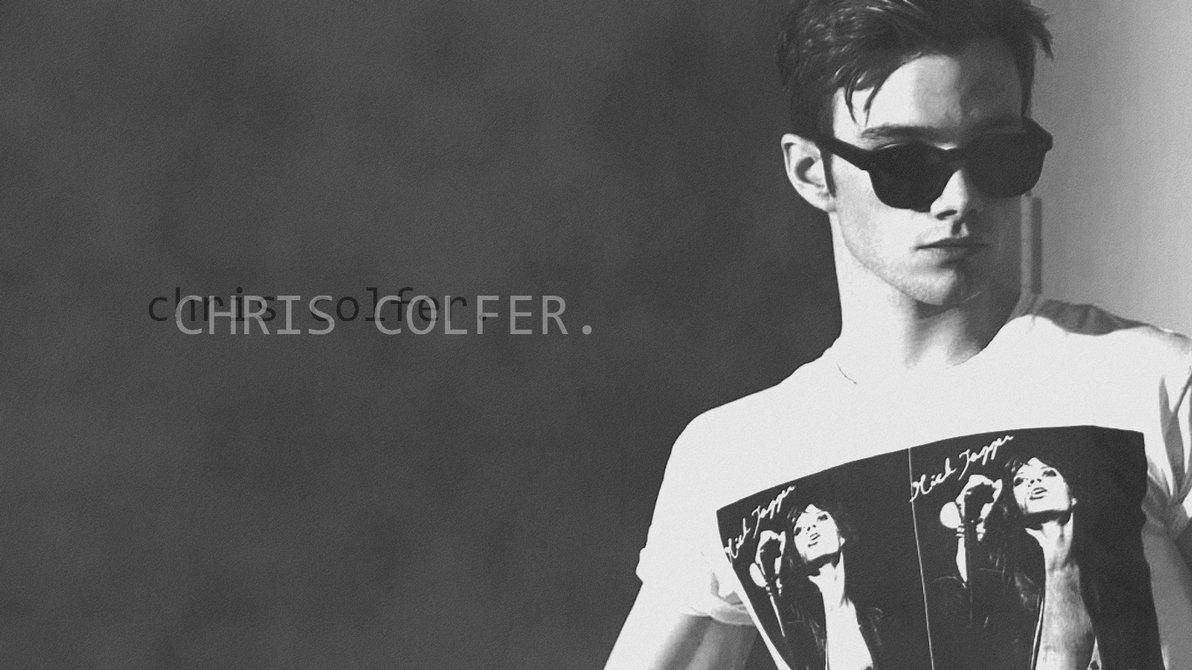 Cool Chris Colfer Background
