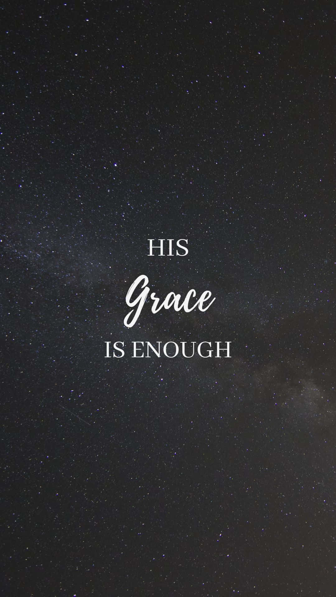 Cool Christian Quote On Stars Background