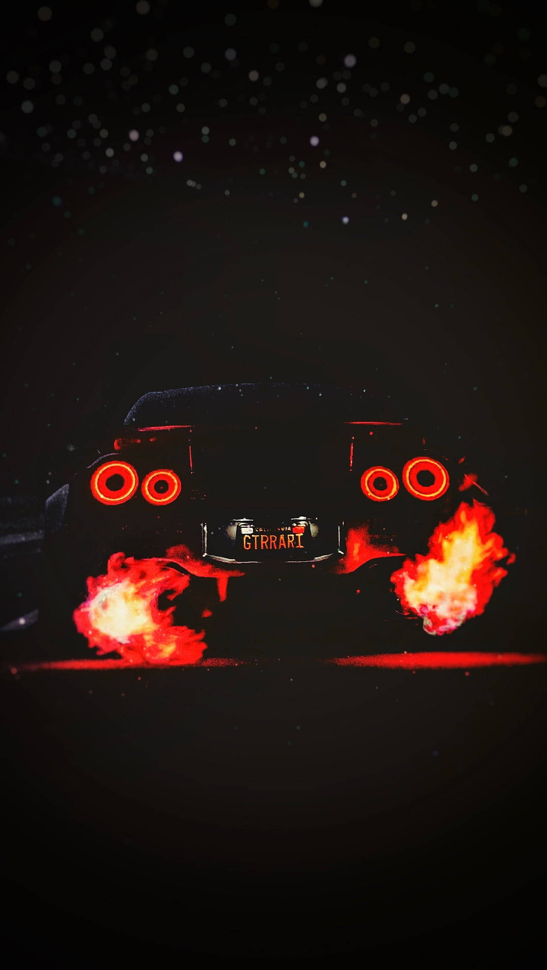 Cool Cinematic Car Speed Iphone Background