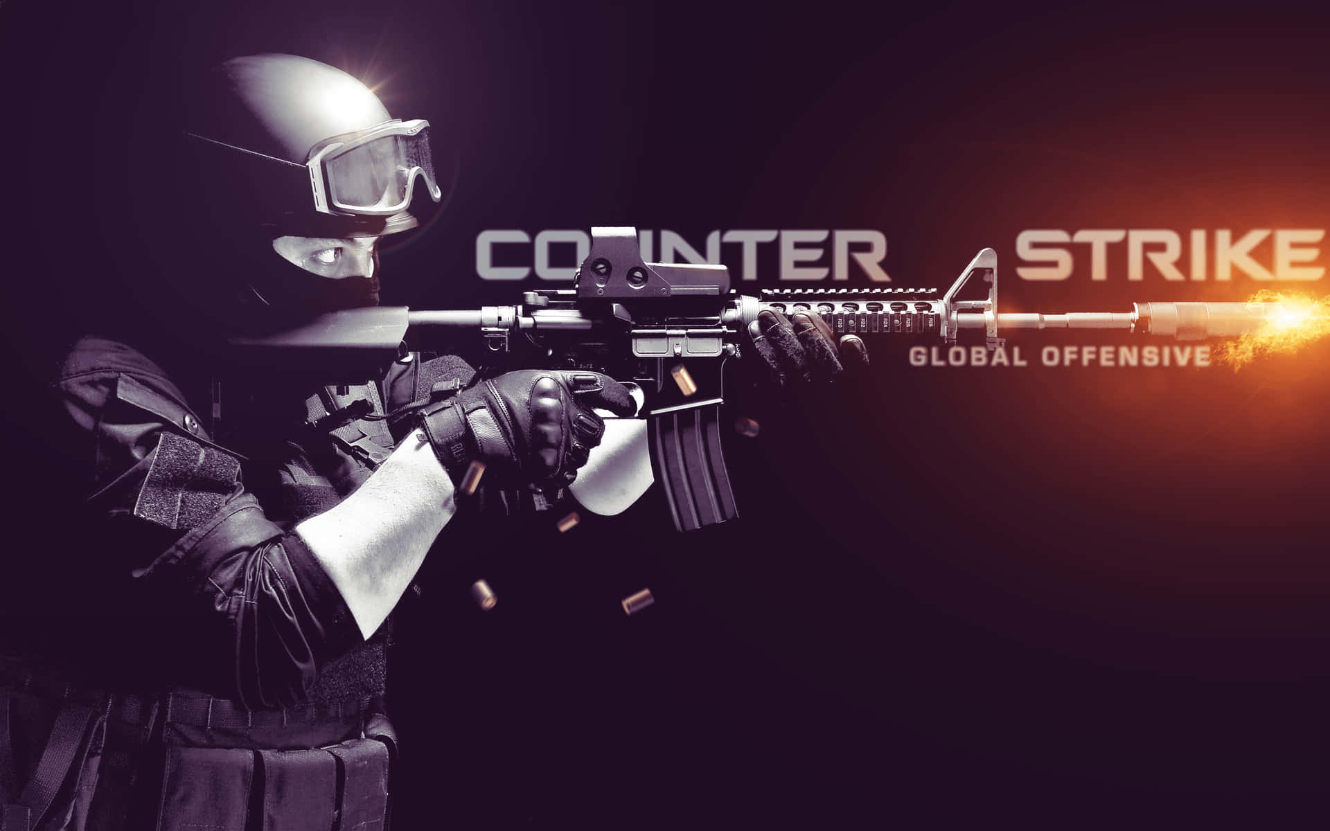 Cool Counterstrike Global Offensive Poster Background