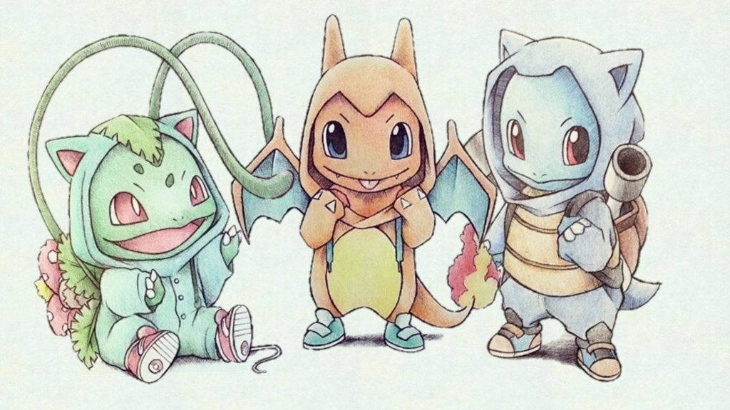 Cool Cute Baby Pokemon Characters Background