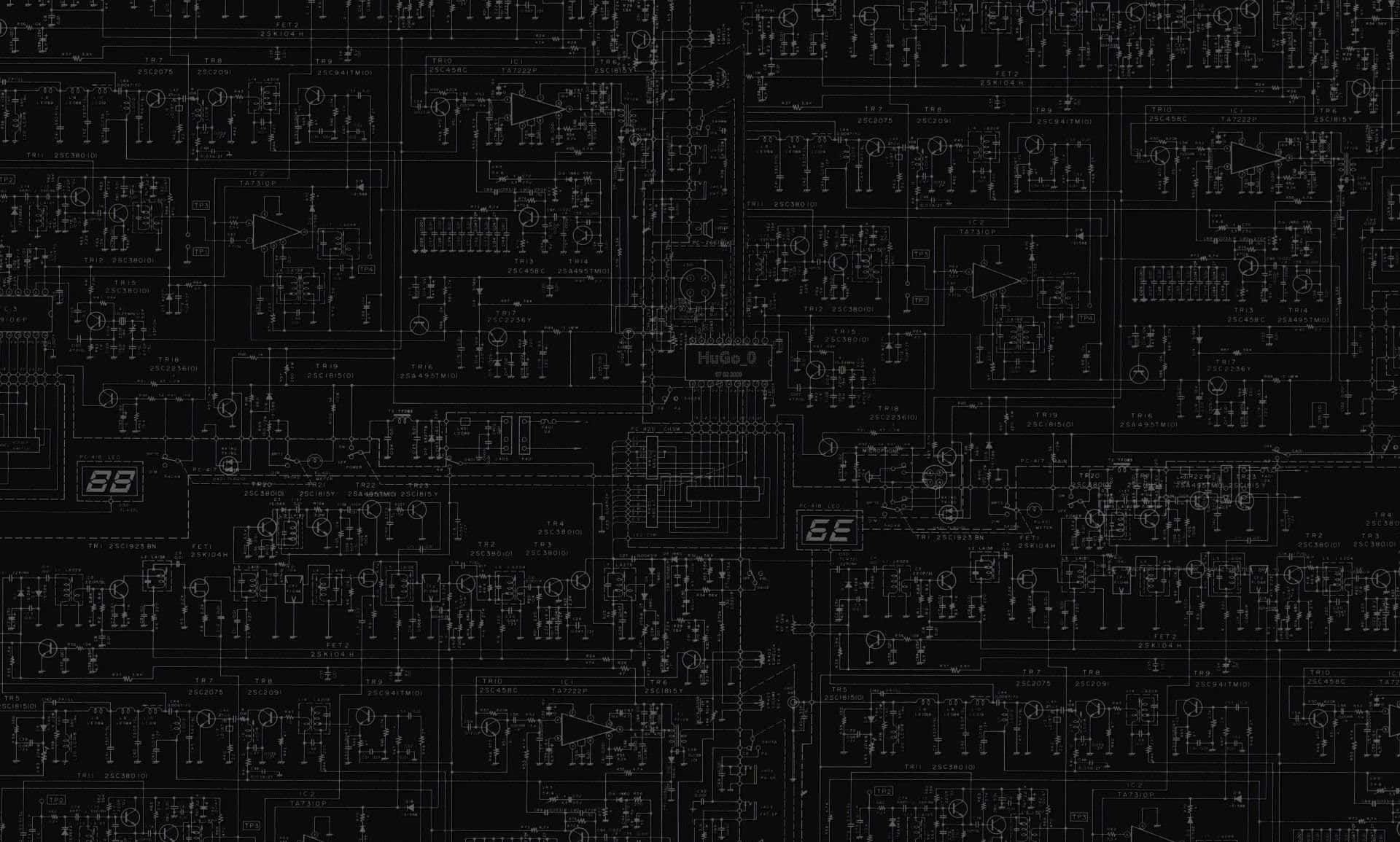 Cool, Dark Desktop Theme For Your Home Office Background