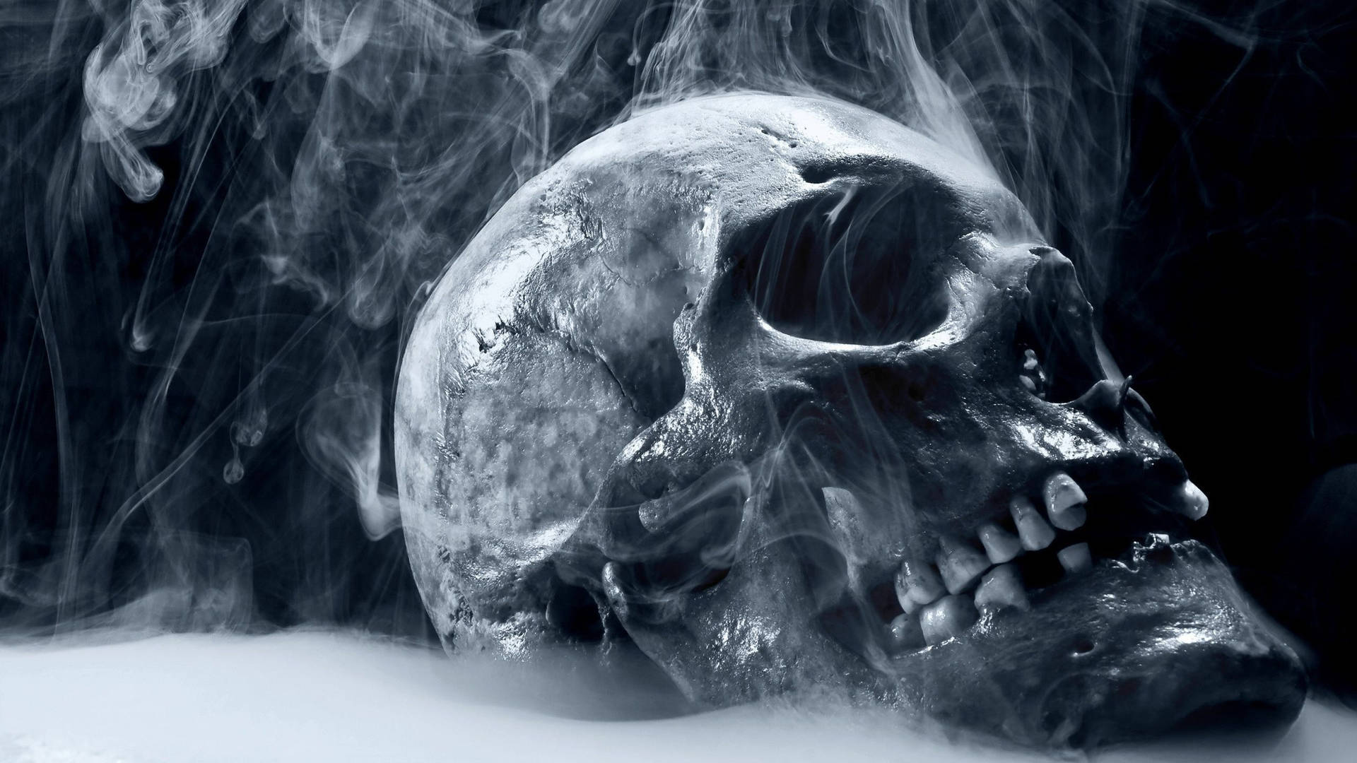 Cool Death Skull Background