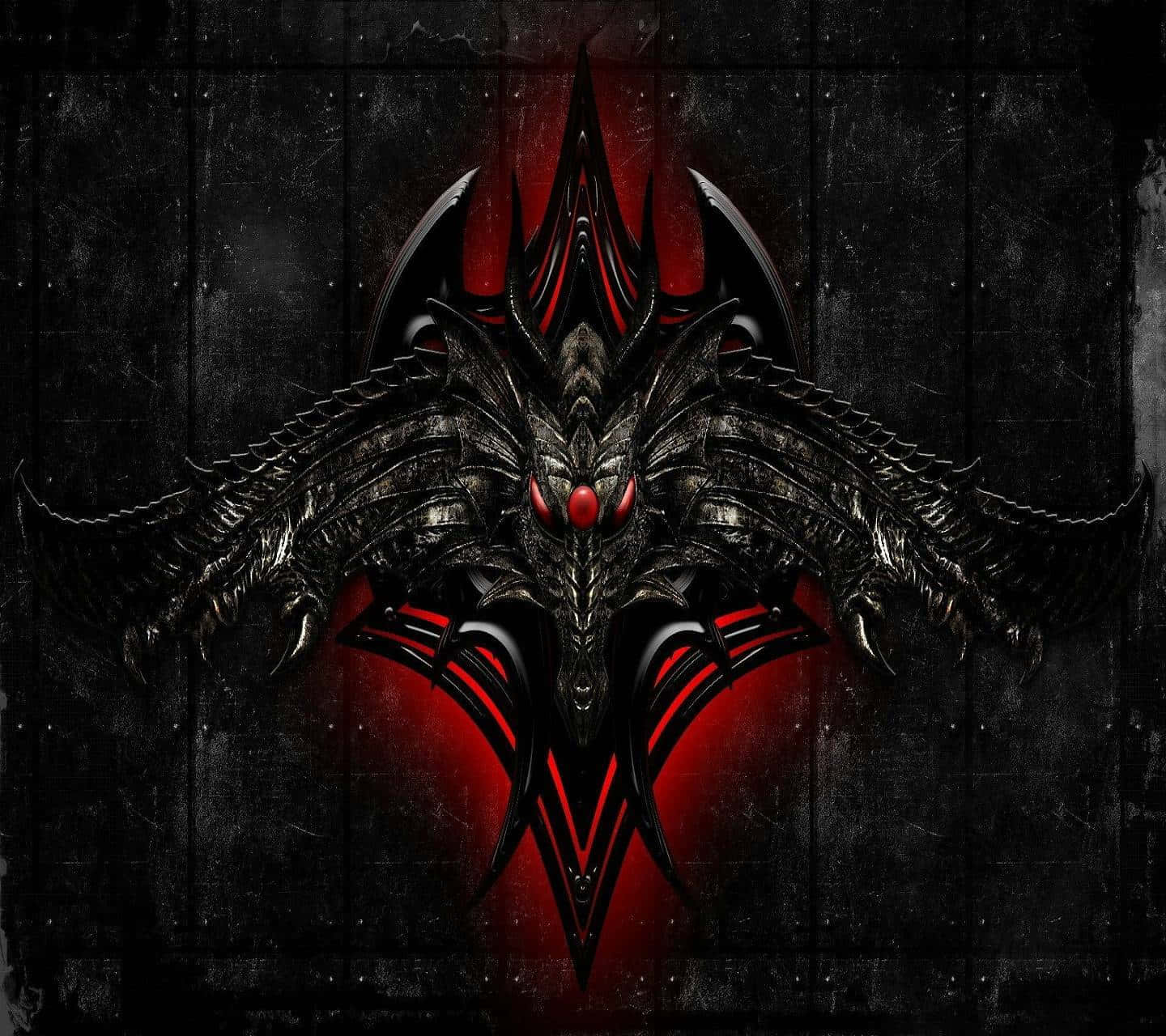 Cool Demon Unleashed Background