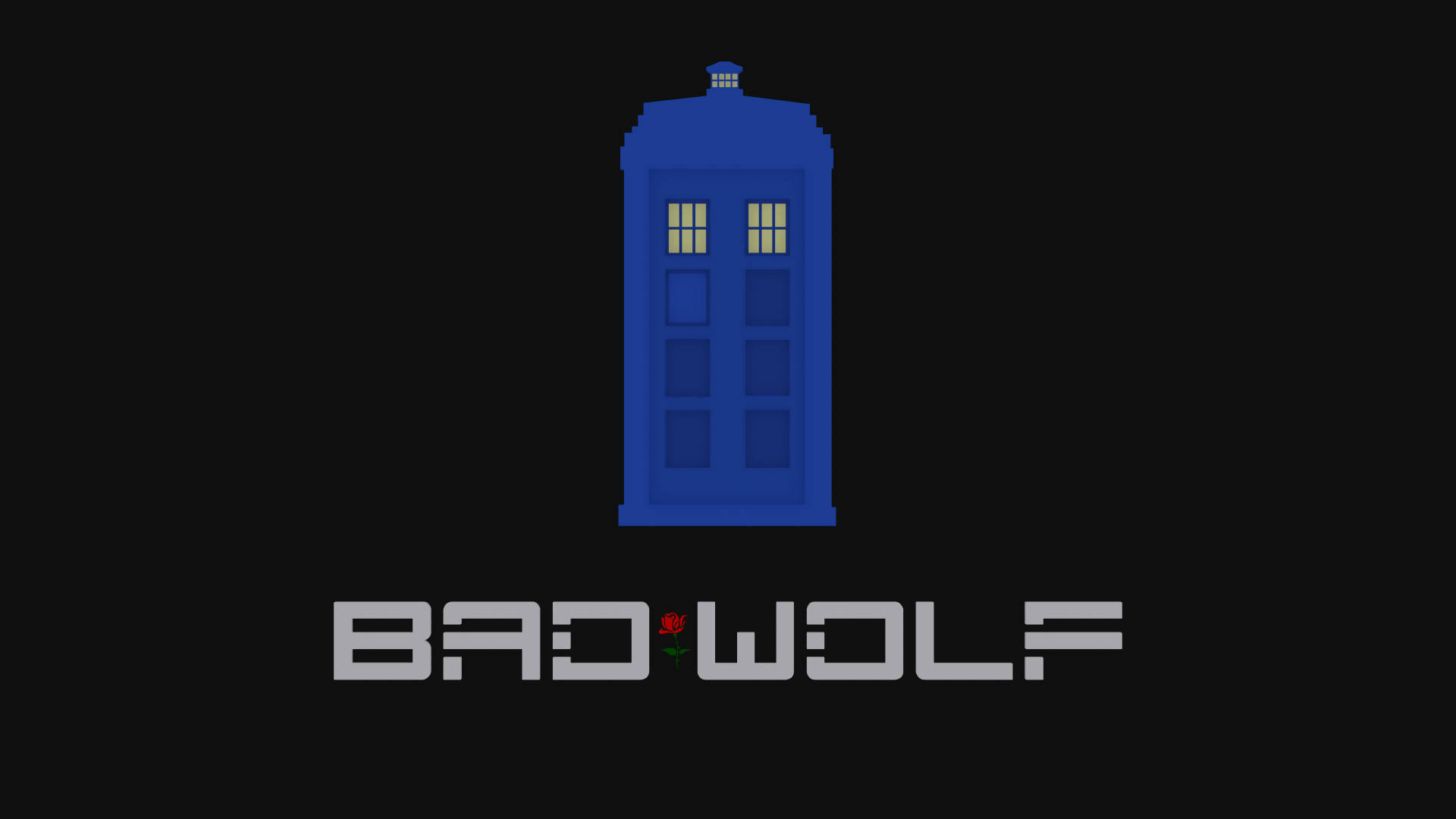 Cool Desktop Bad Wolf Background