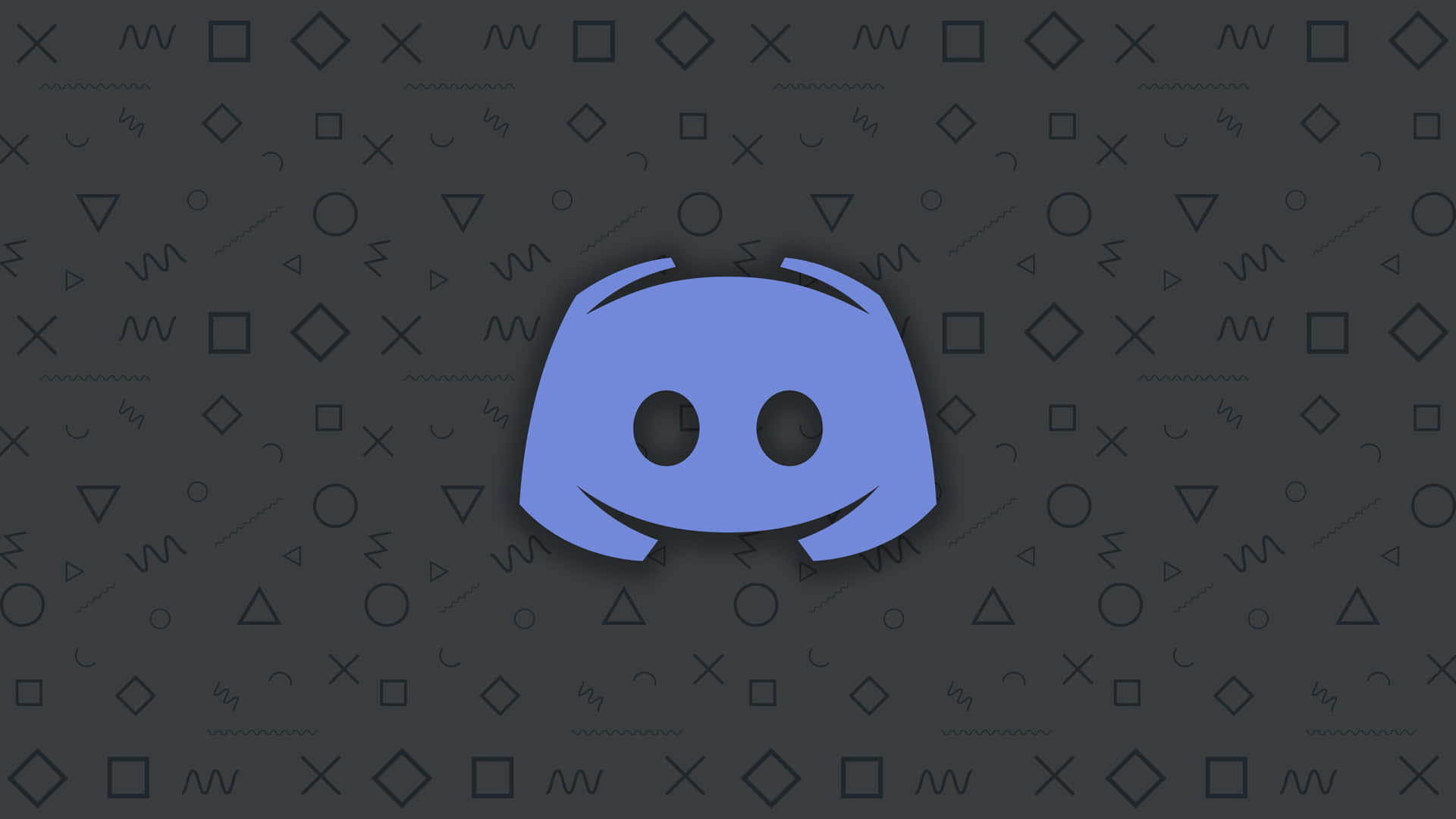 Cool Discord Blue Logo Icon Background