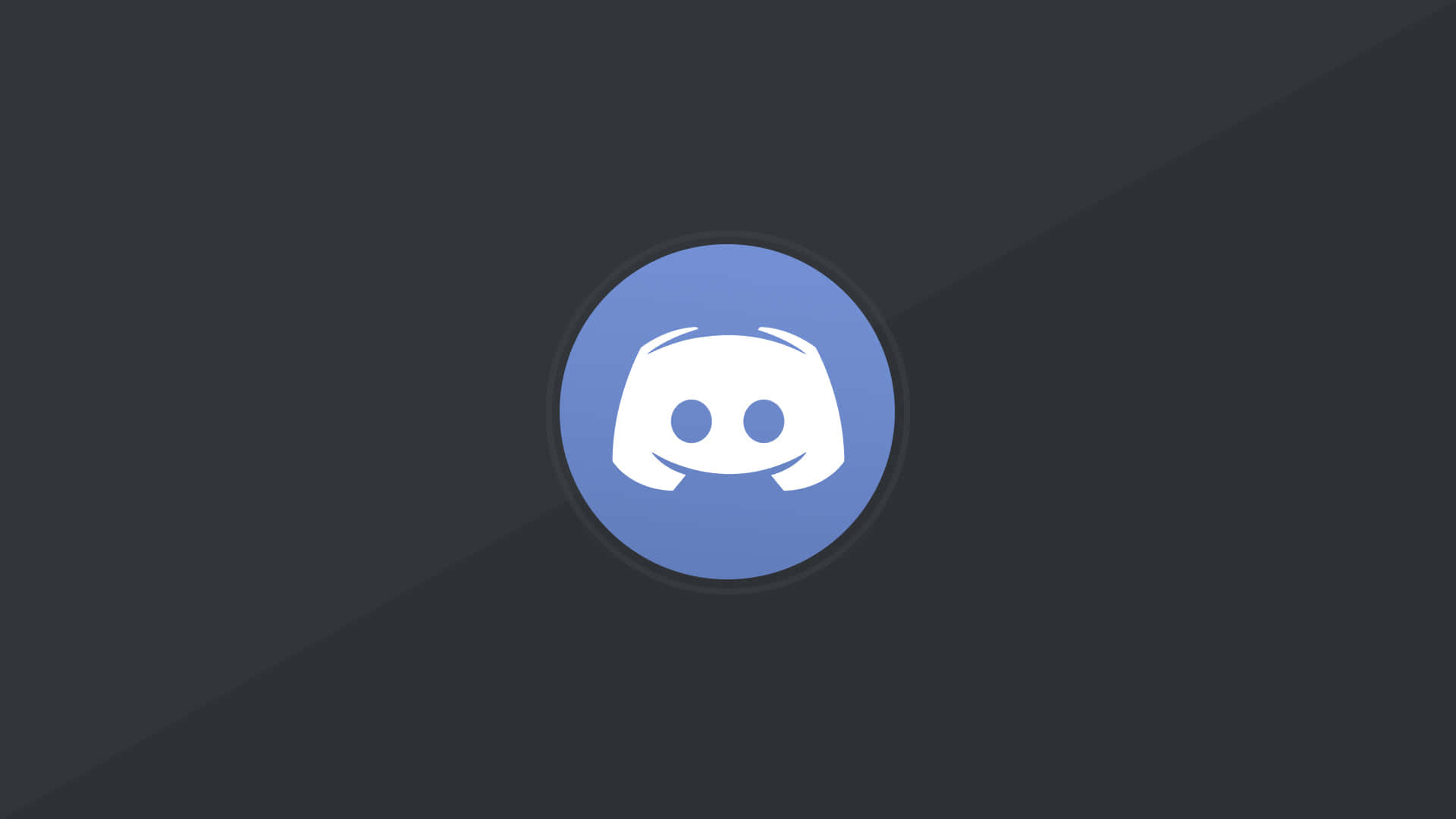 Cool Discord Logo In Black Background