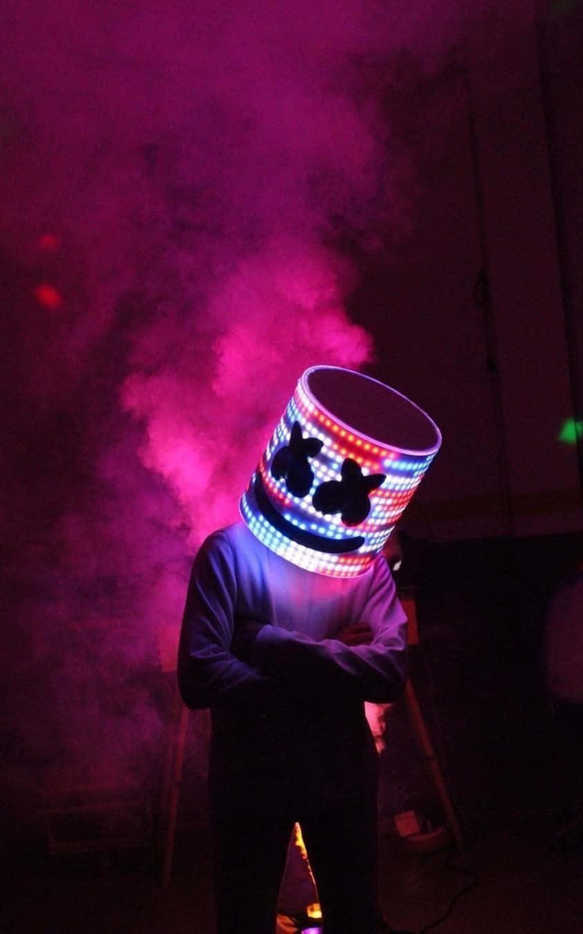 Cool Dj Marshmallow Phone Background