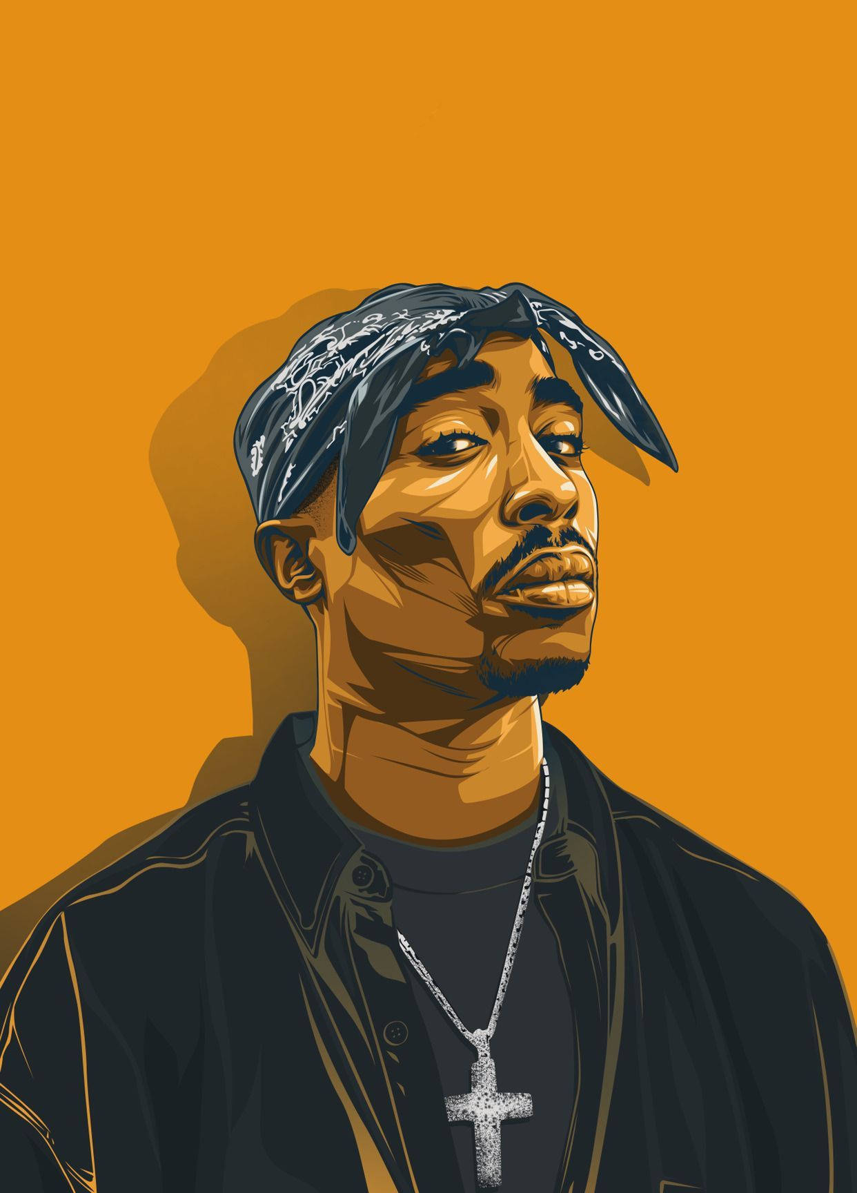 Cool Dope Tupac Iphone Screensaver Background