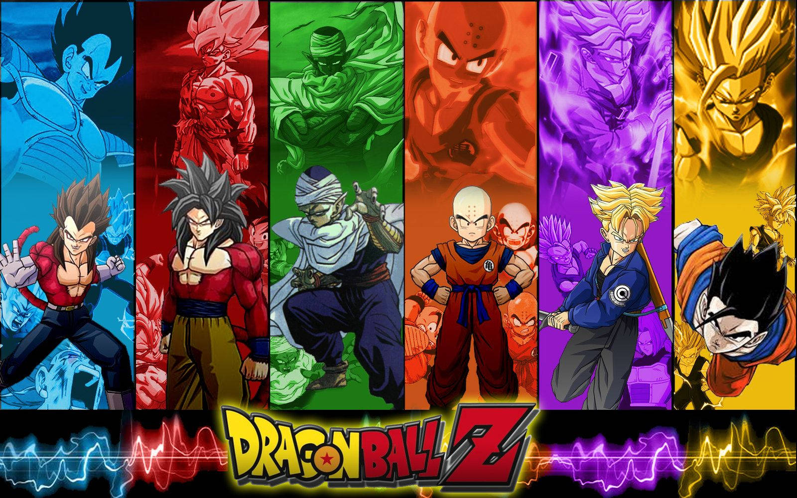 Cool Dragon Ball Z Panel Background