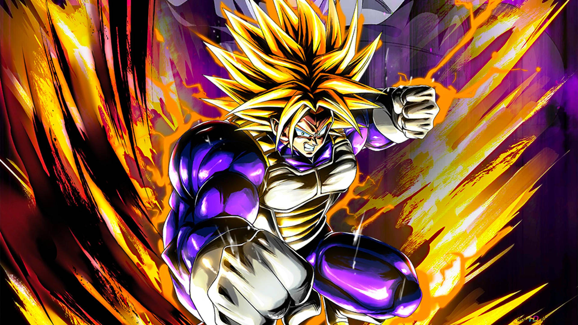 Cool Dragon Ball Z Power Up Background