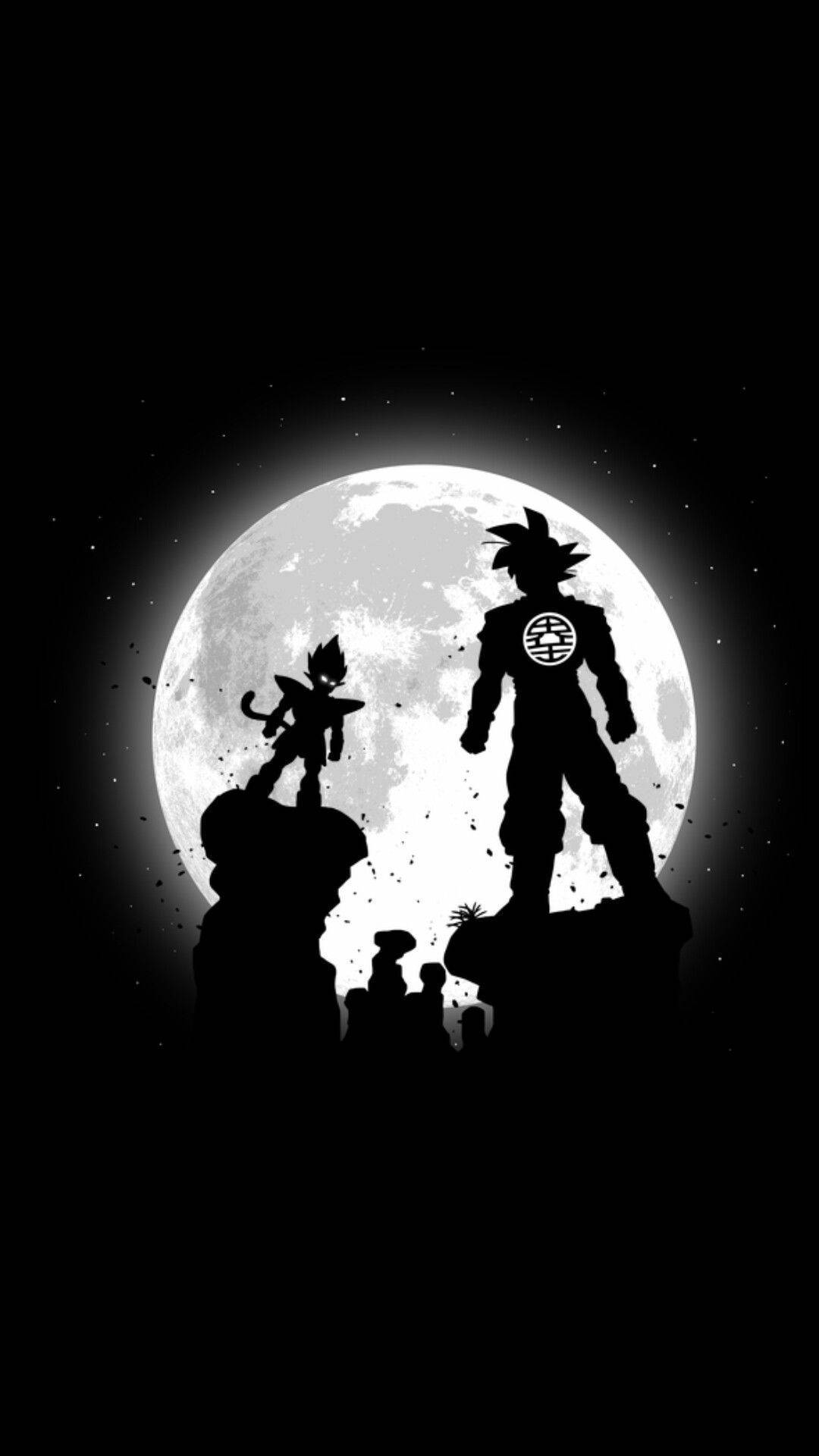 Cool Dragon Ball Z Silhouette Background