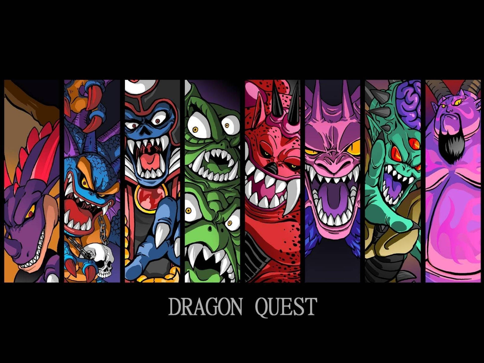 Cool Dragon Quest Monsters Background