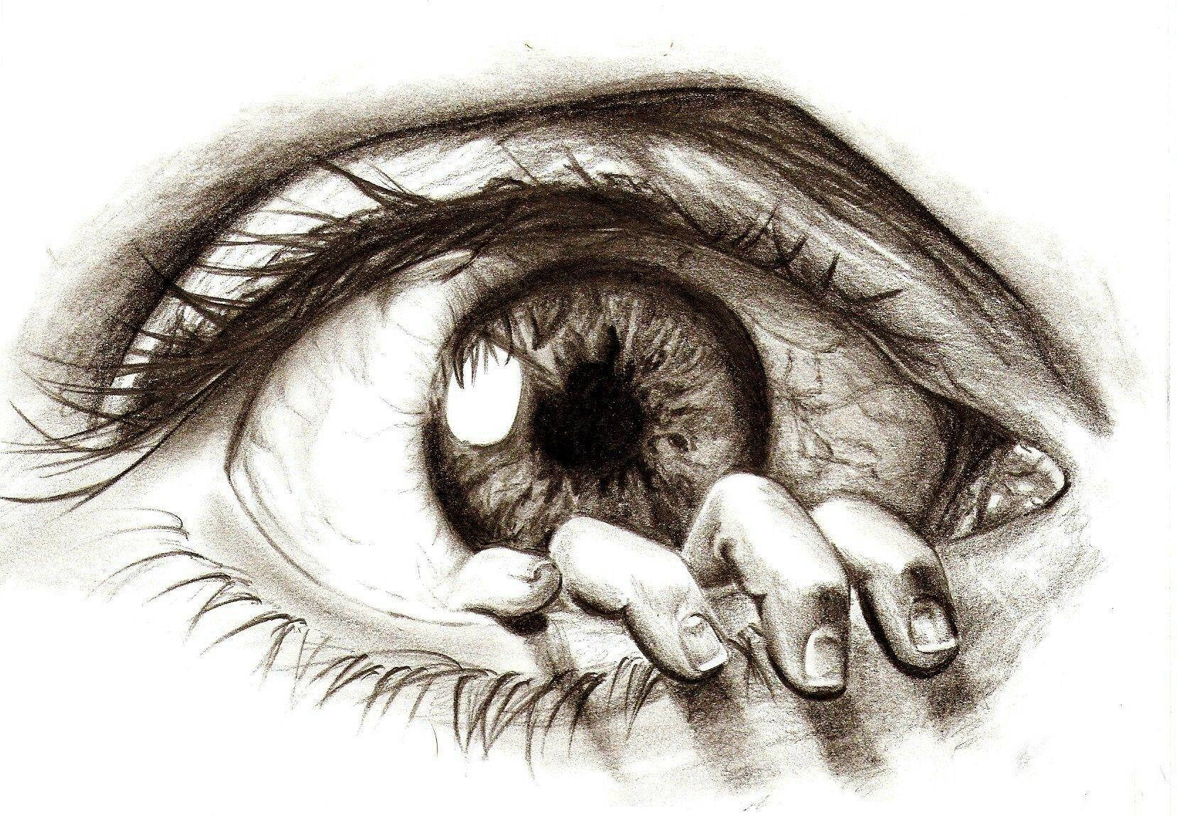 Cool Drawing The Eye Background