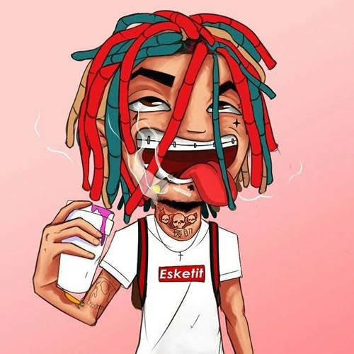 Cool Drip Lil Pump Eating Background
