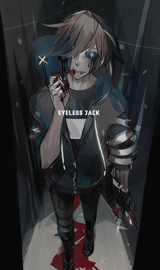 Cool Eyeless Jack Digital Art Background