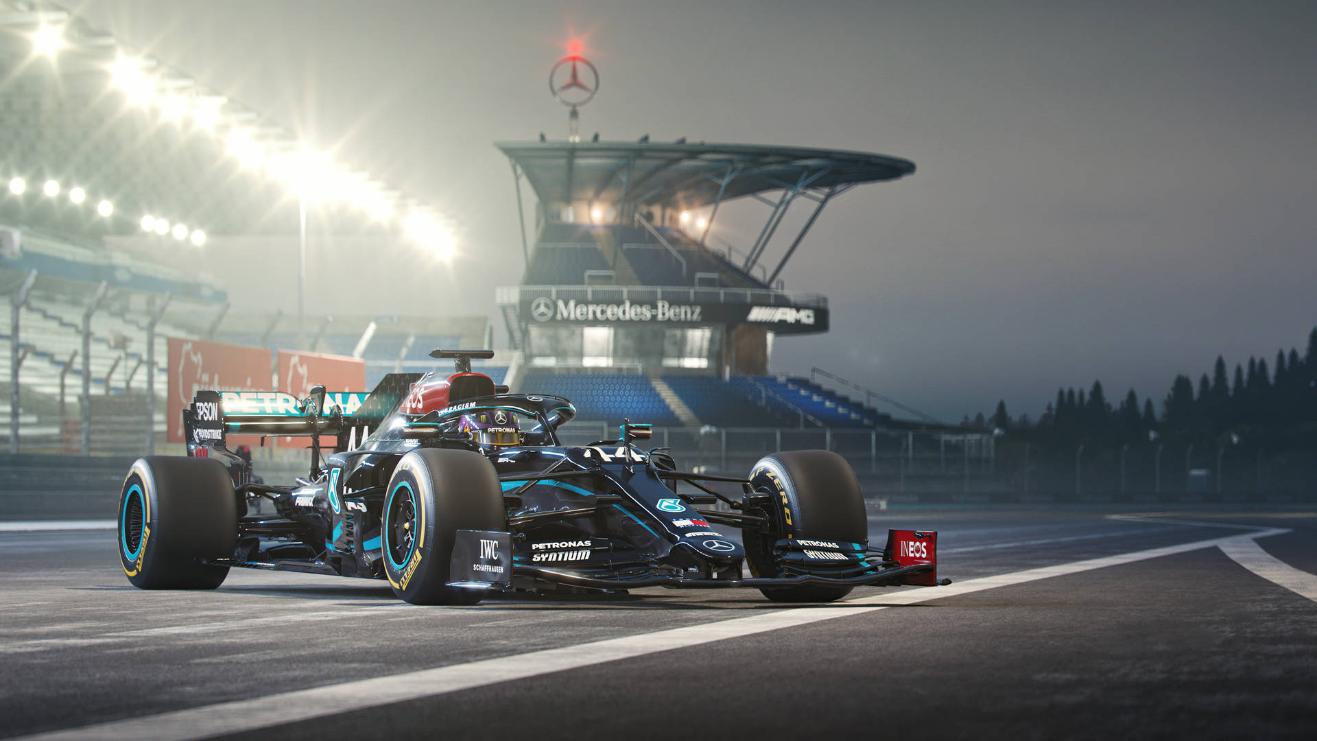 Cool F1 Car Background