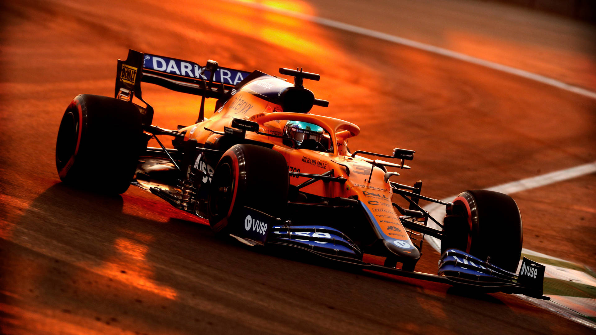 Cool F1 Red Background