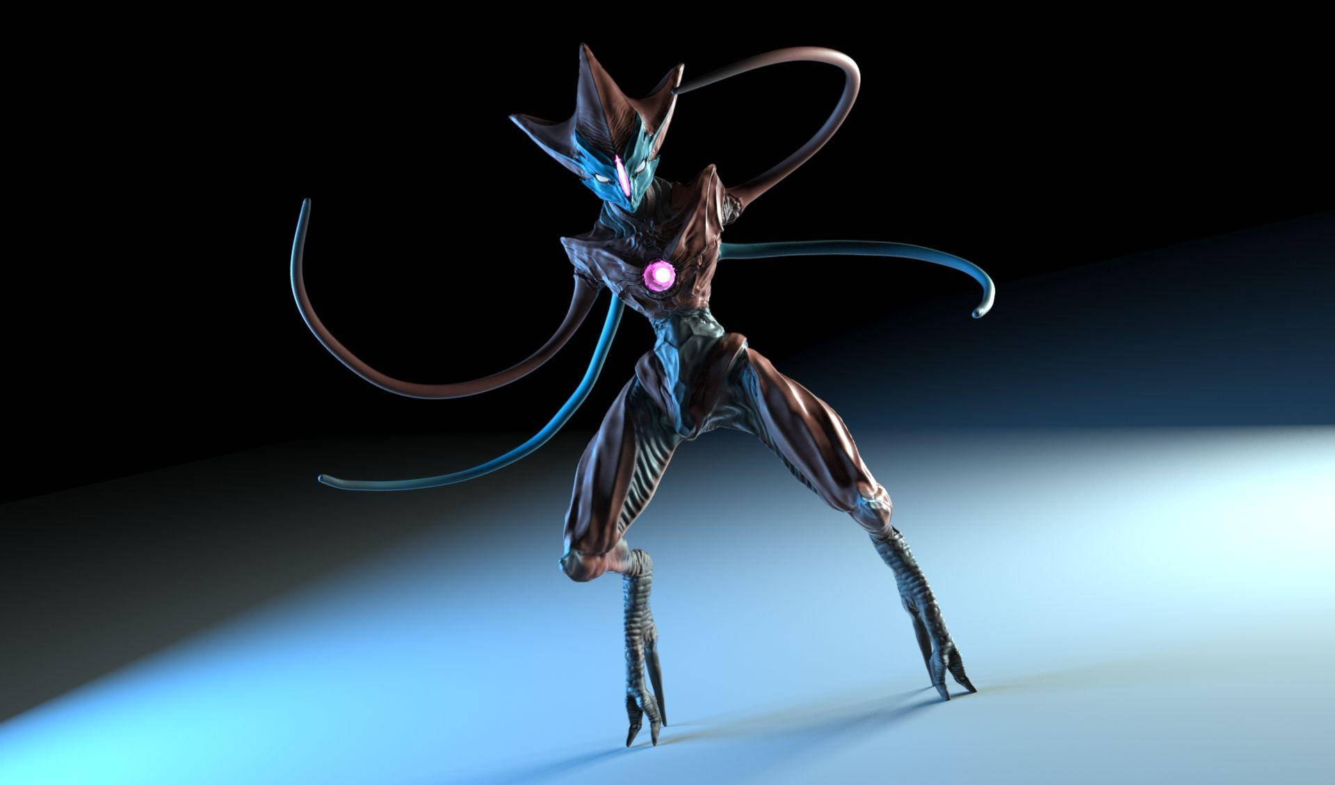 Cool Fanart Of Deoxys Background