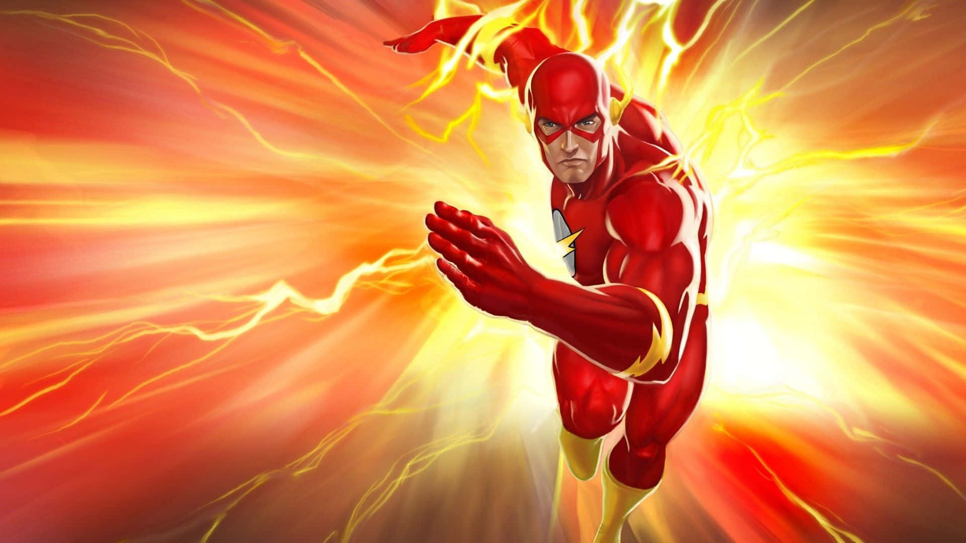 Cool Flash Comic Version Explosive Background