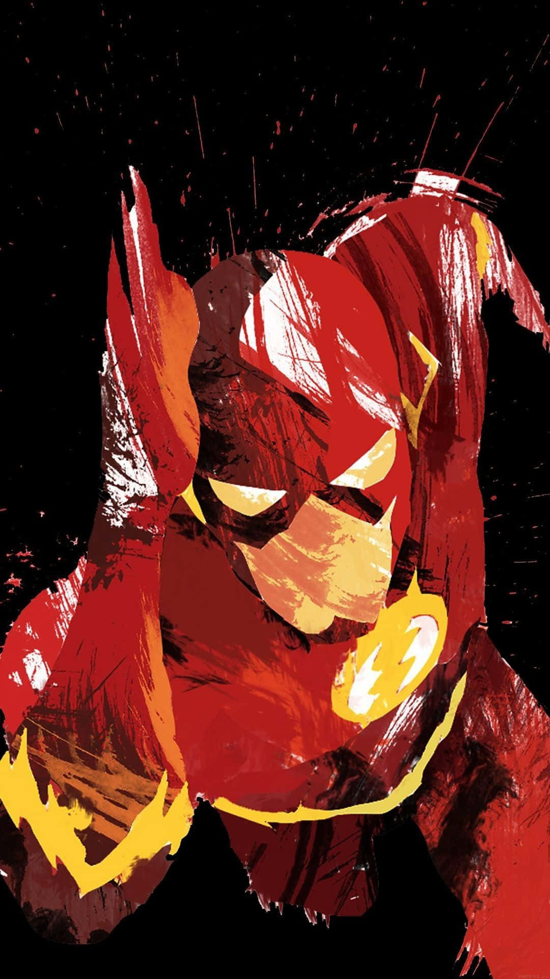 Cool Flash Fanart Painting Background