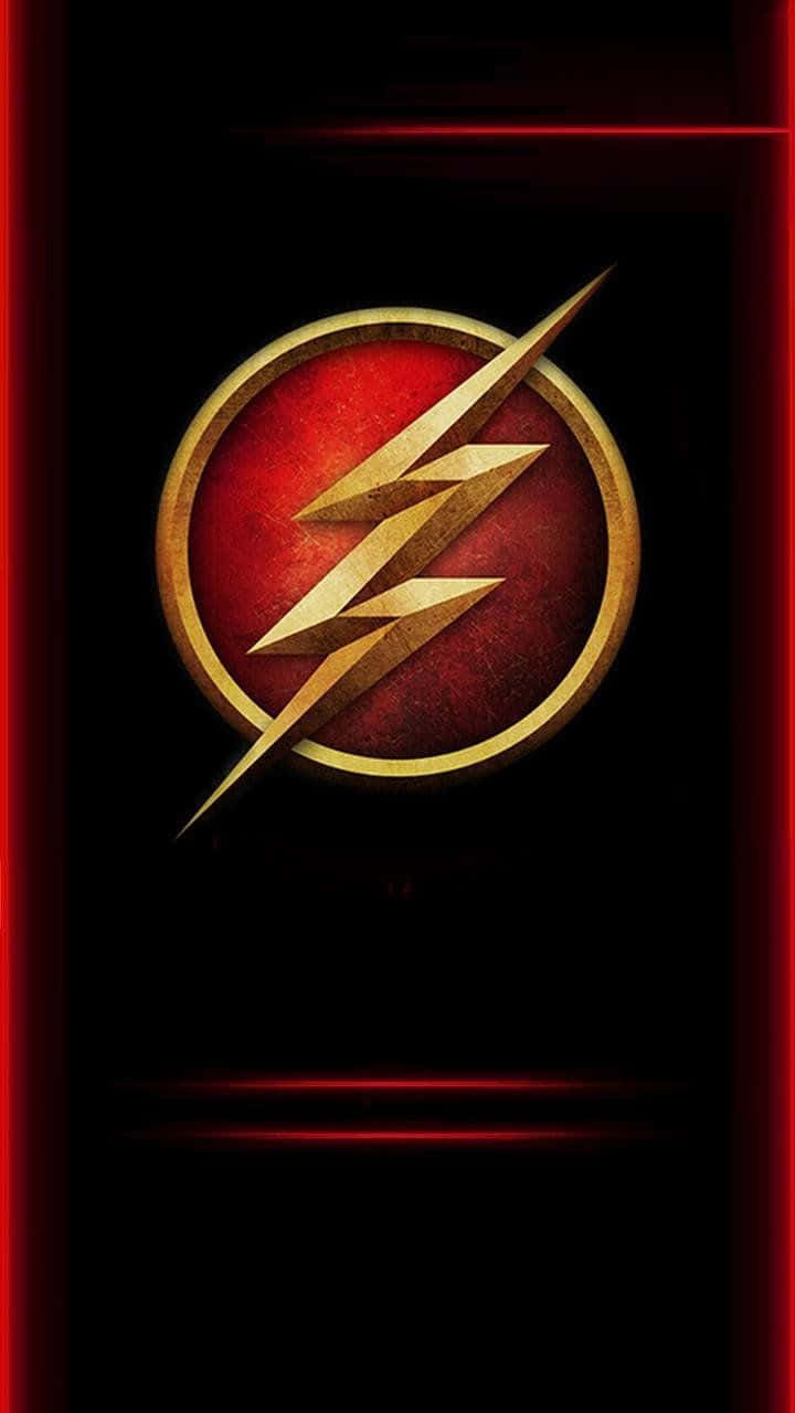 Cool Flash Lightning Logo Background