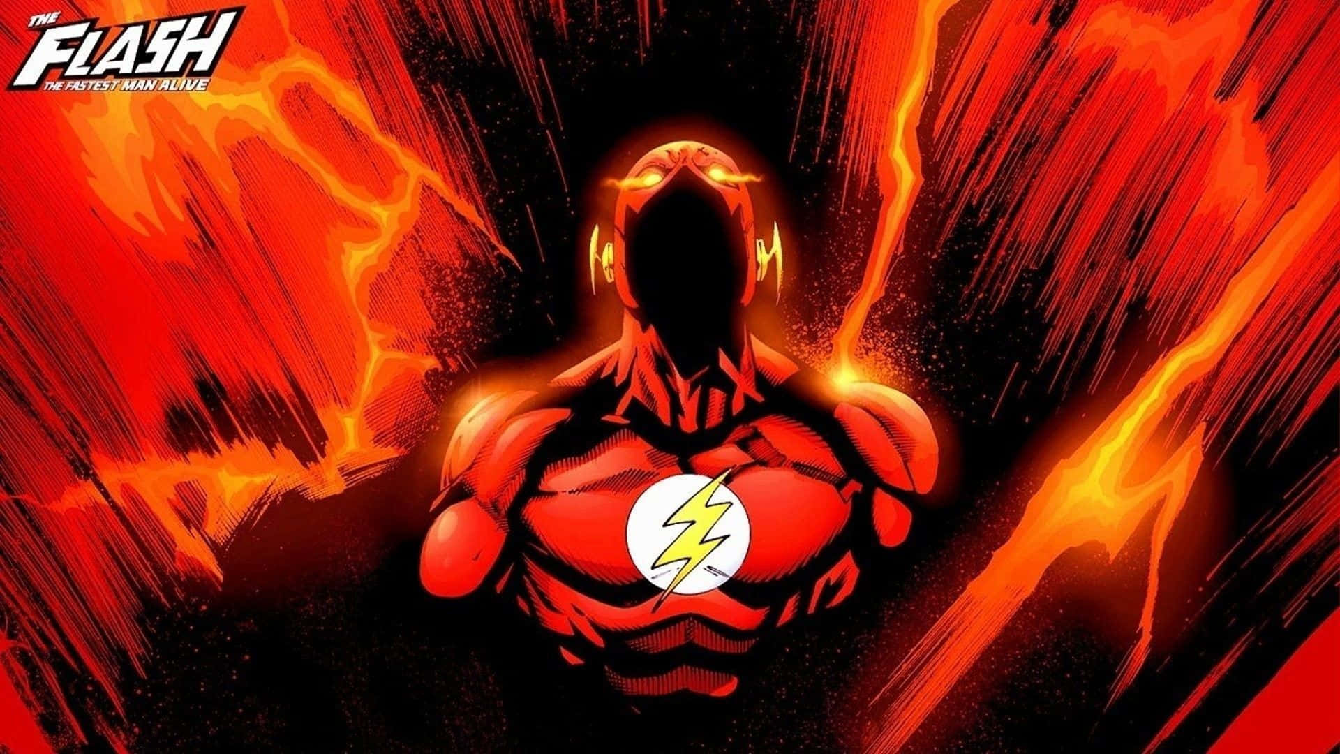 Cool Flash The Fastest Man Alive Comic Background
