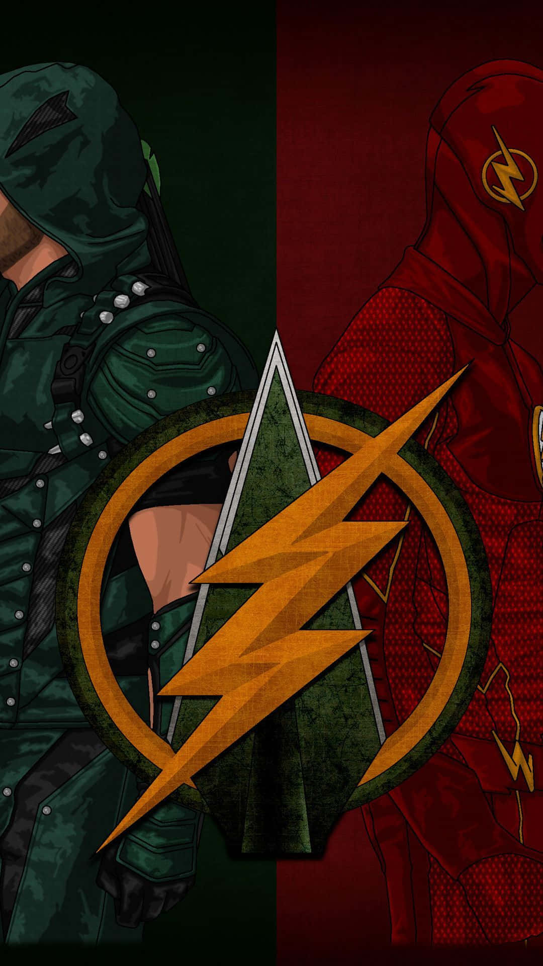 Cool Flash Vs Arrow Background