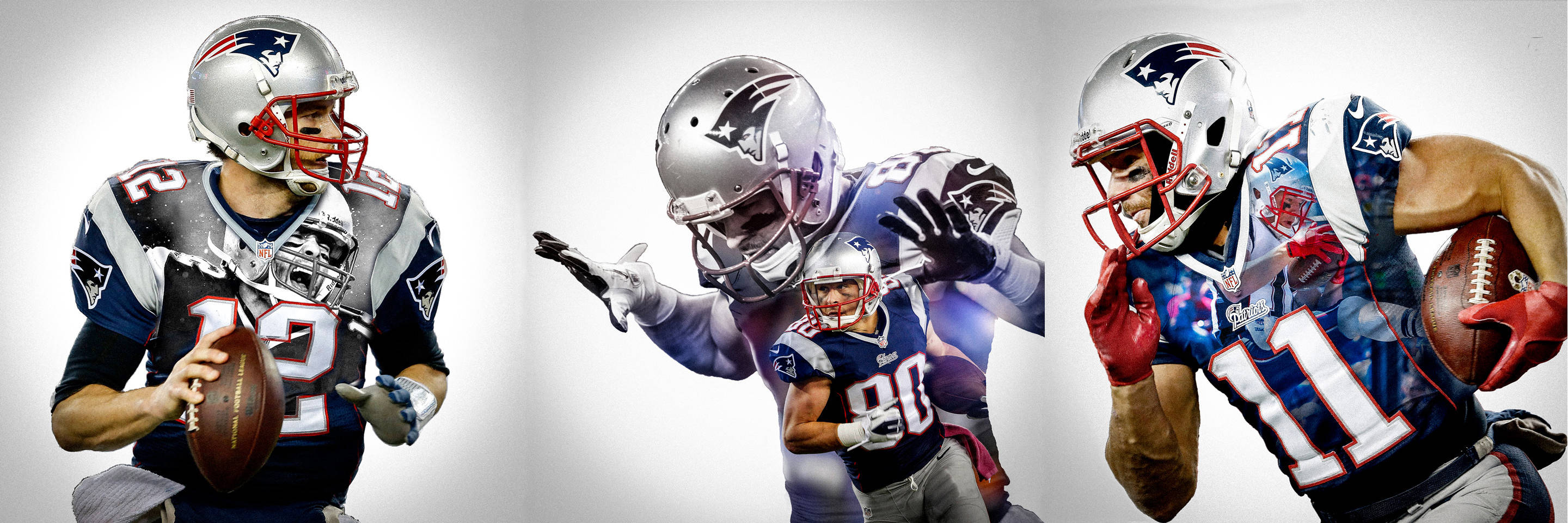 Cool Football Players With Silver Headgear Background