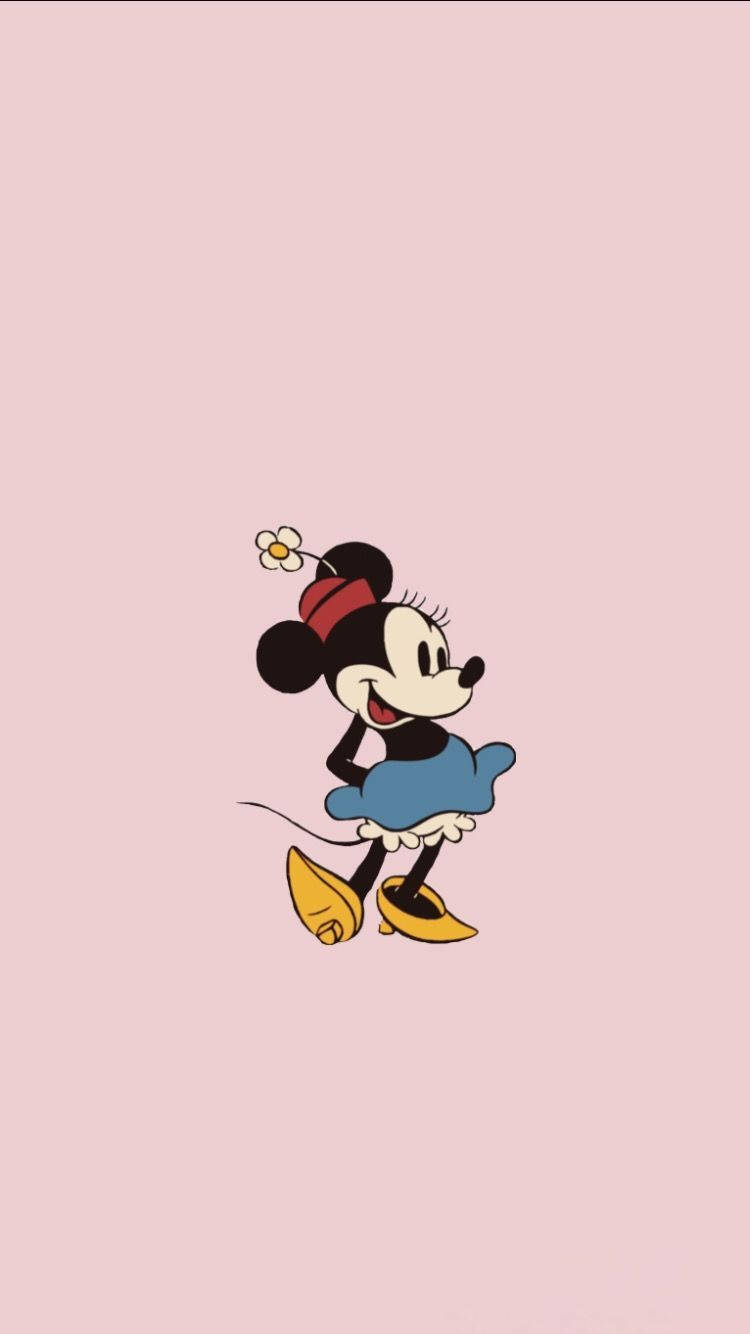 Cool For Girls Classic Minnie Mouse Background