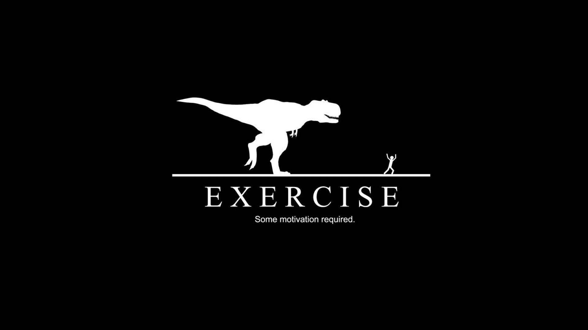 Cool Funny Exercise Motivation Background