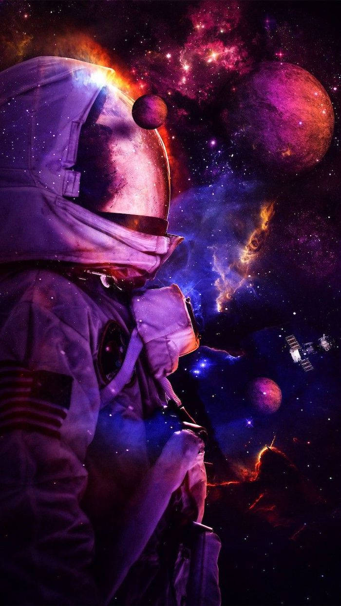Cool Galaxy Art Background