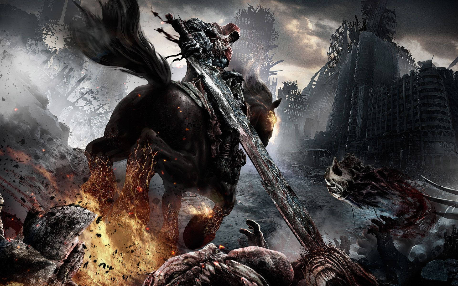 Cool Gaming Darksiders Ruin Background