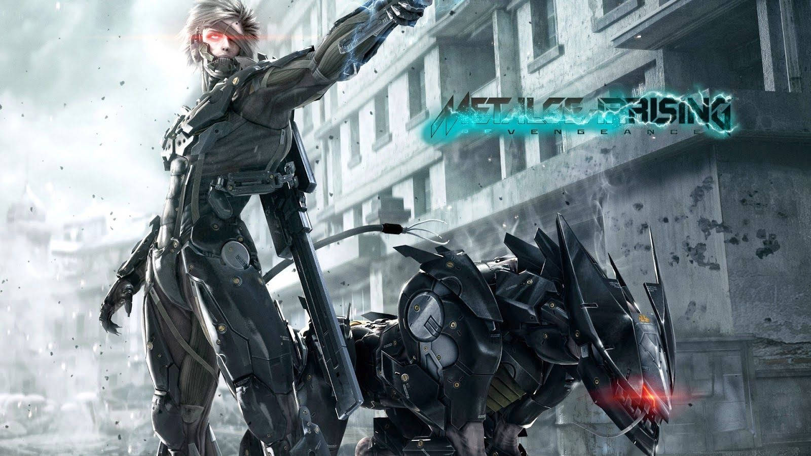 Cool Gaming Metal Gear Rising Background