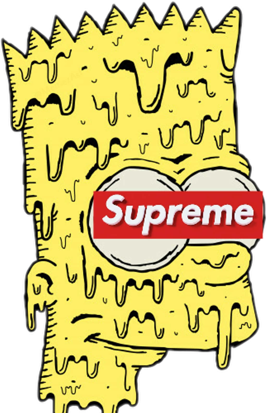 Cool Gangster Bart Simpson Background
