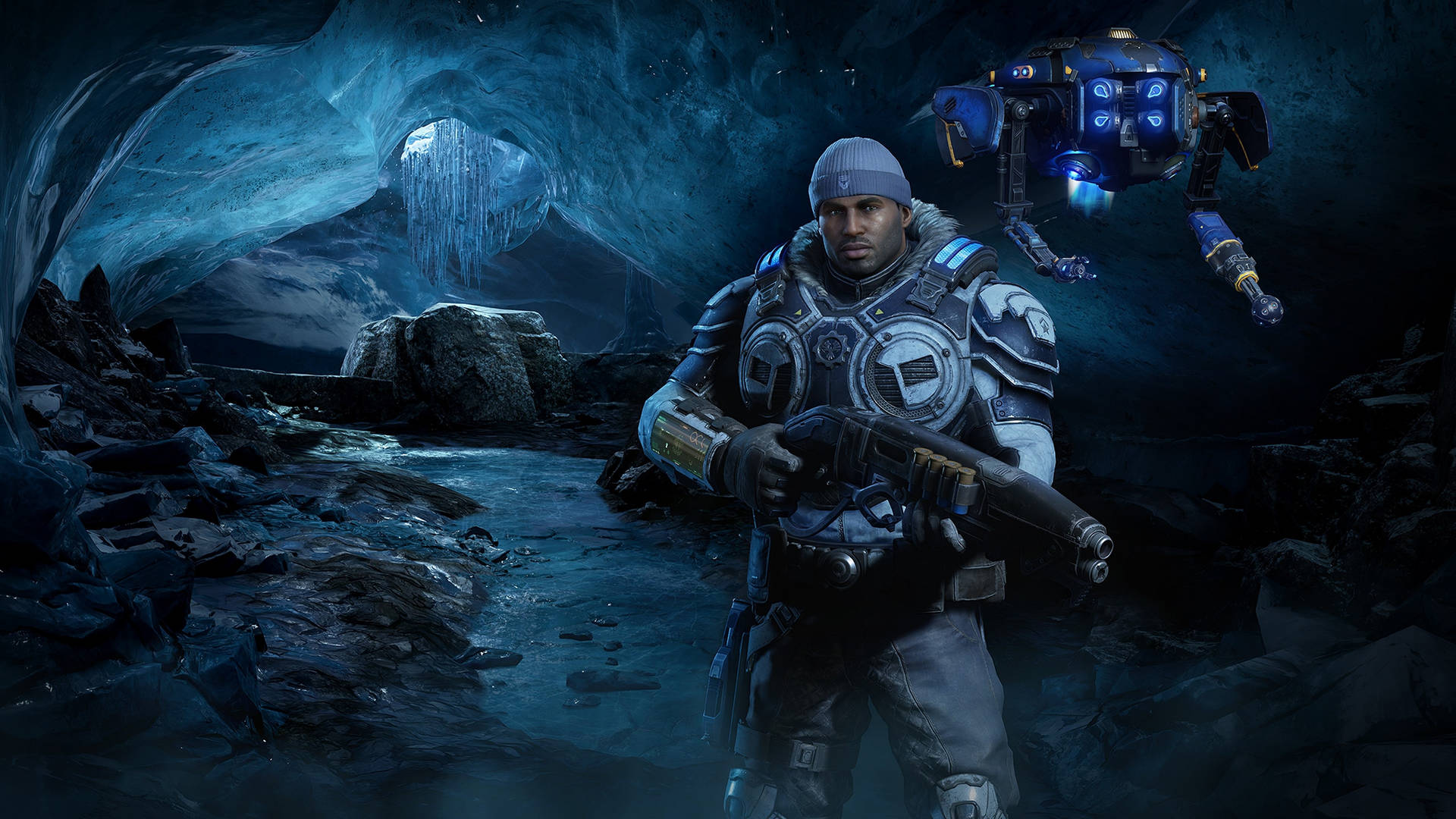 Cool Gears Of War 5 Del Walker Background