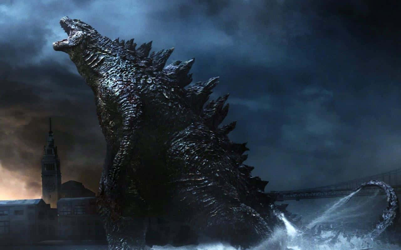 Cool Godzilla Roar Background