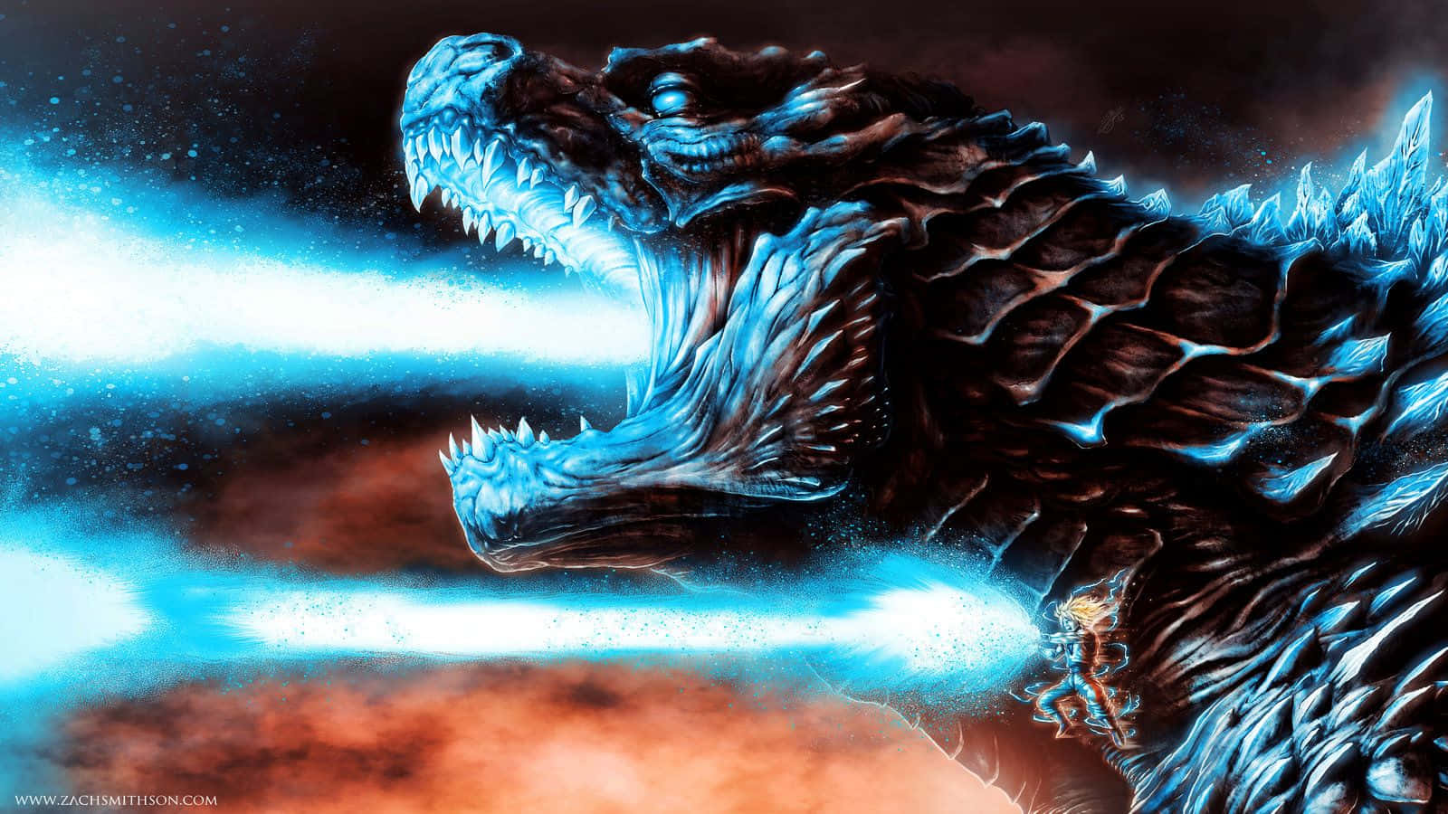 Cool Godzilla - The Legendary King Of Monsters Background