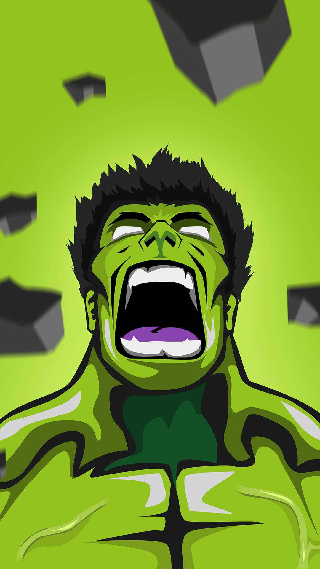 Cool Green Incredible Hulk Fanart
