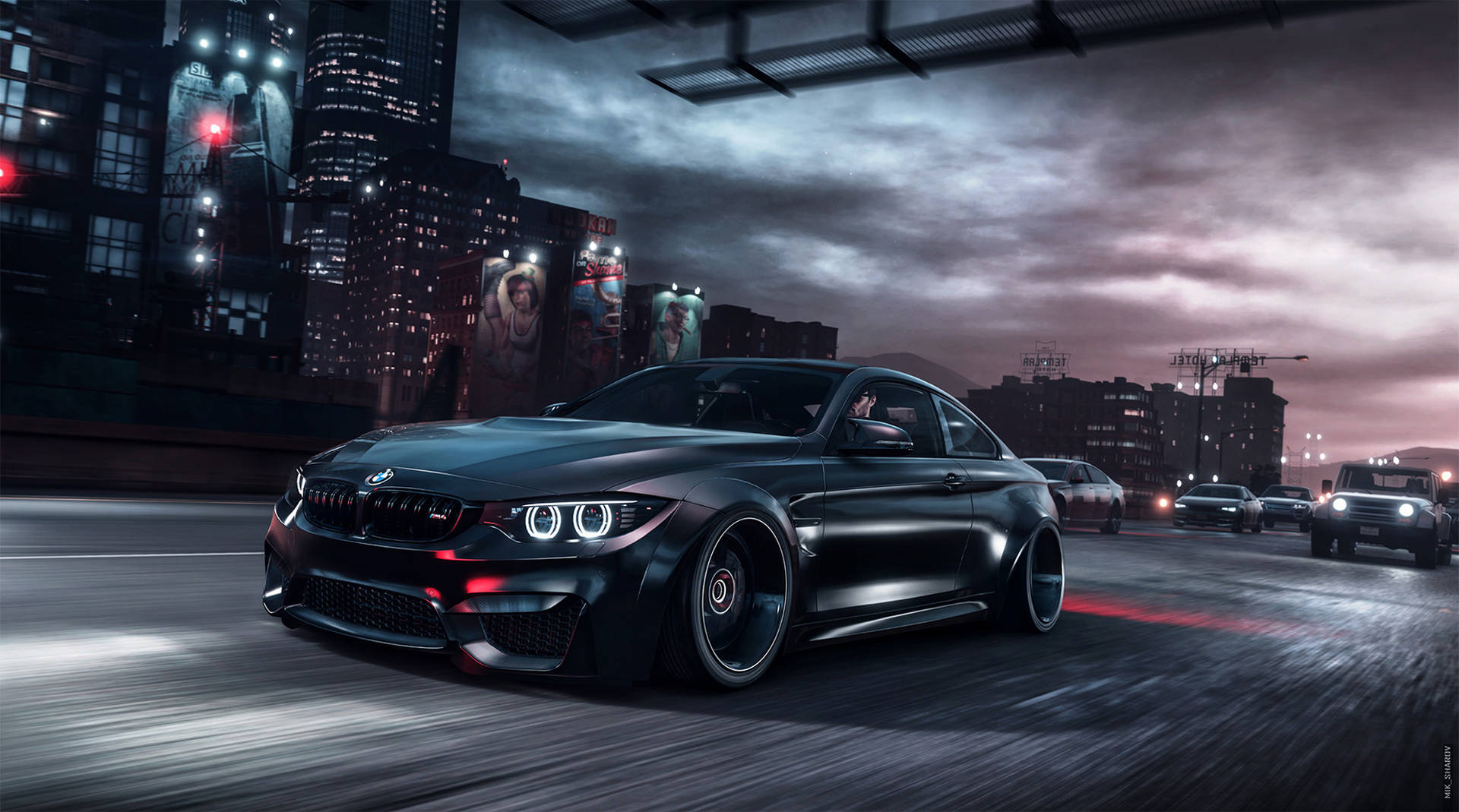 Cool Gta 5 Bmw Car Background