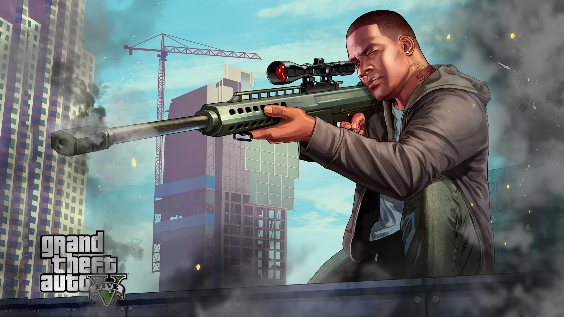 Cool Gta 5 Franklin Clinton Background