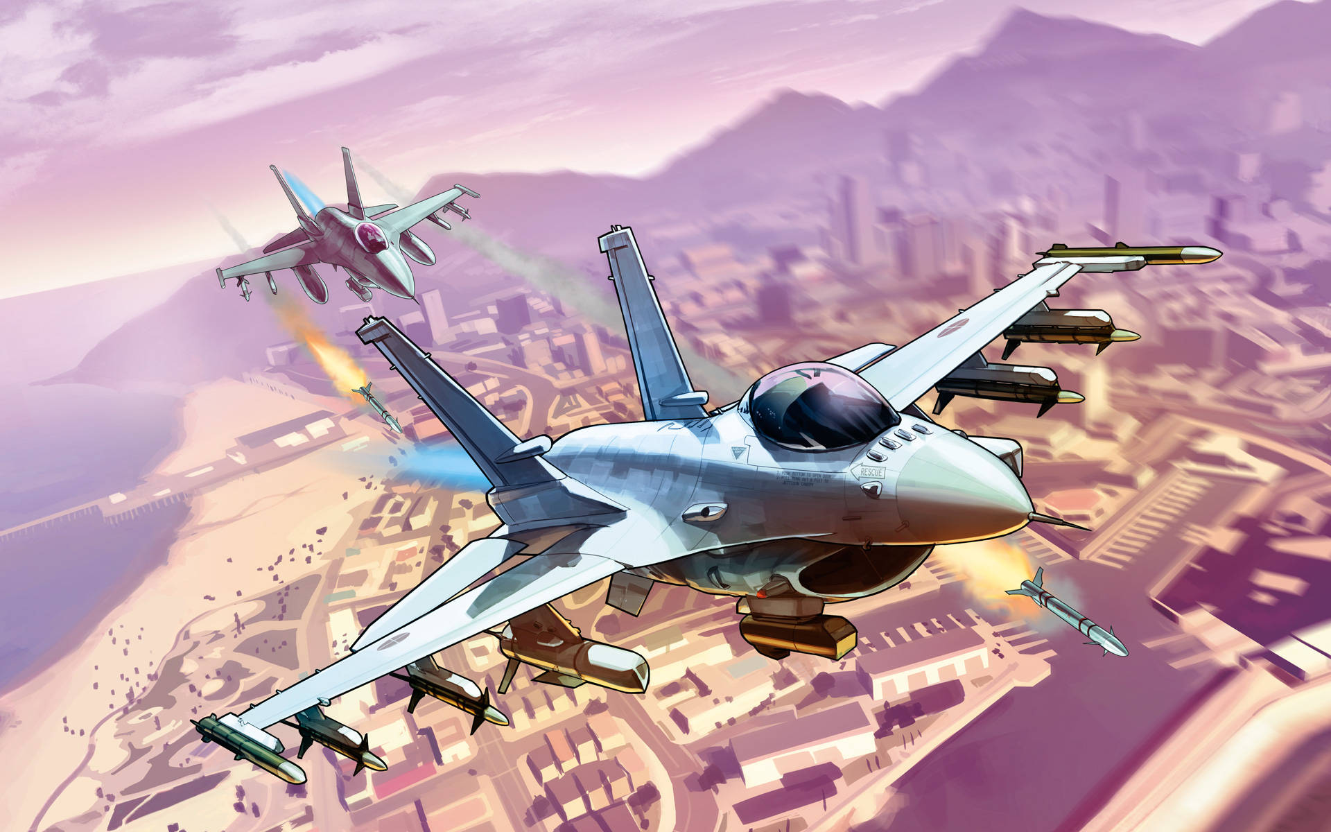 Cool Gta Jets Background
